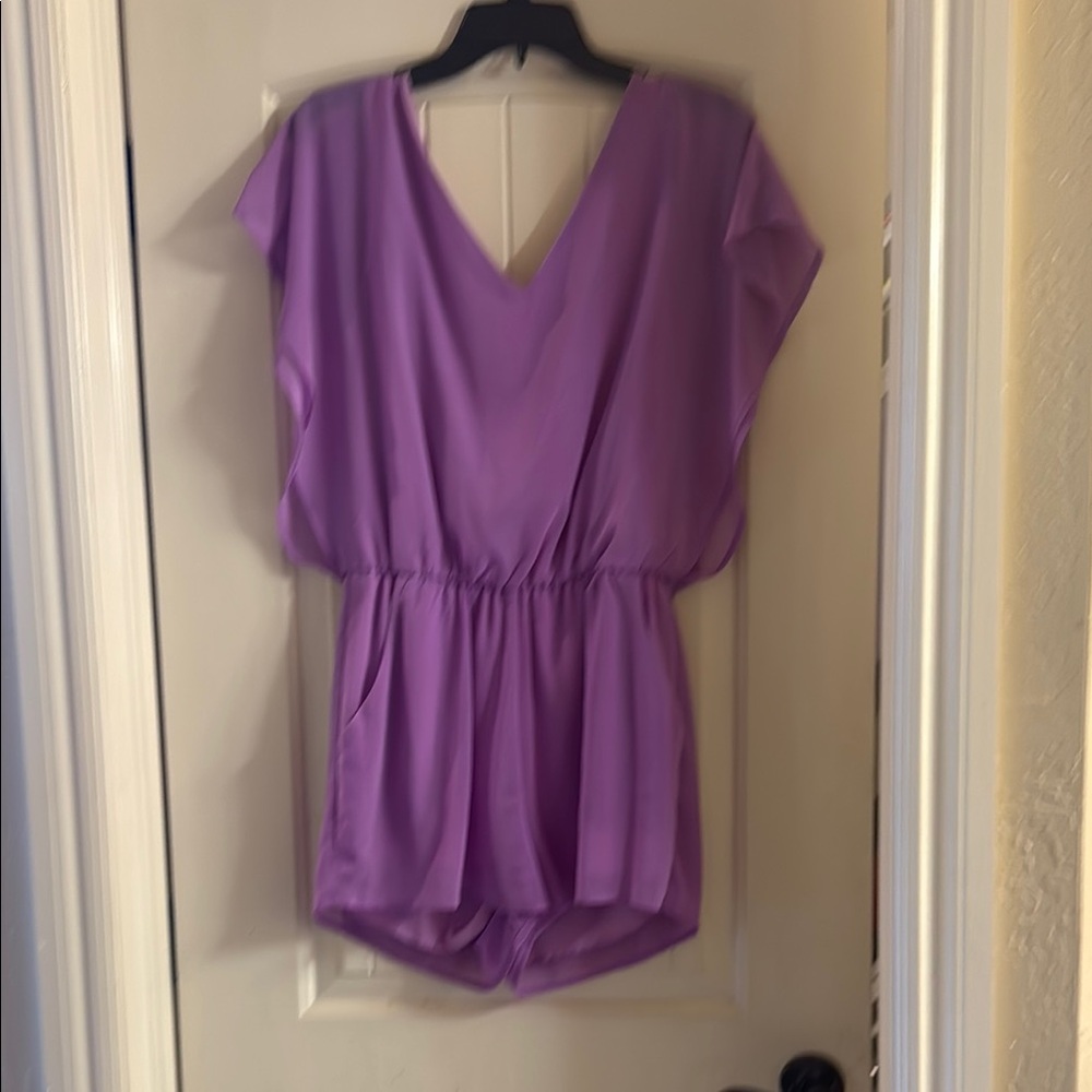 Purple Women's purple Romper